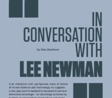 In Conversation with Lee Newman