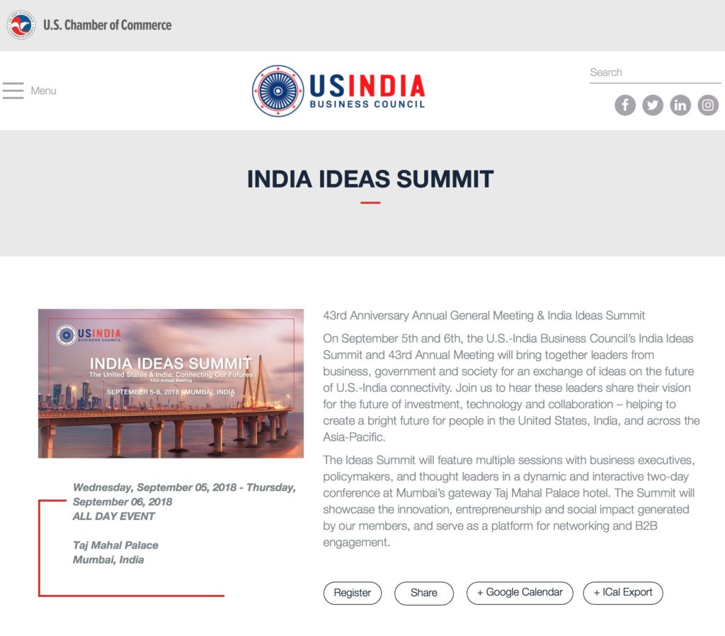 The India Ideas Summit Institute for Competitiveness