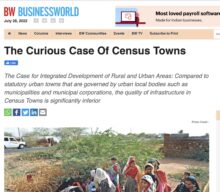 The Curious Case of Census Towns: The Case for Integrated Development of Rural and Urban Areas