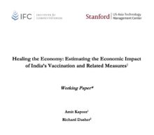 <strong>Healing the Economy: Estimating the Economic Impact of India’s Vaccination and Related Measures</strong>