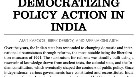 Democratizing Policy Action in India