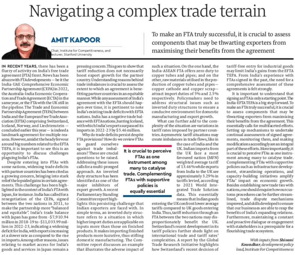 Navigating Complex Trade Terrain