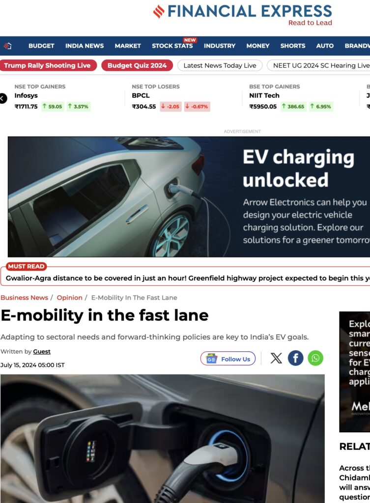 E-Mobility in the fast lane