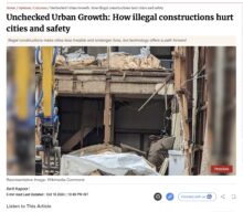 Unchecked Urban Growth: How illegal constructions hurt cities and safety