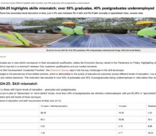 Economic Survey 2024-25 highlights skills mismatch; over 50% graduates, 40% postgraduates underemployed