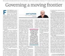 Governing a moving frontier